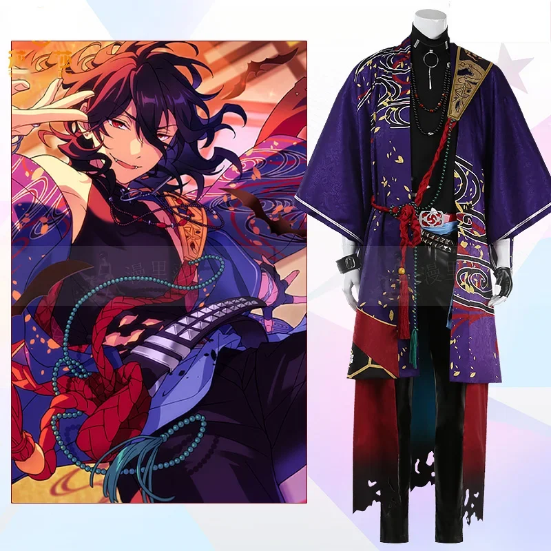 Game Ensemble Stars 2 Sakuma Rei Hasumi Keito Mikejima Madara Akatsuki Kiryu Kuro Cosplay Costume Halloween Uniforms Custom Made