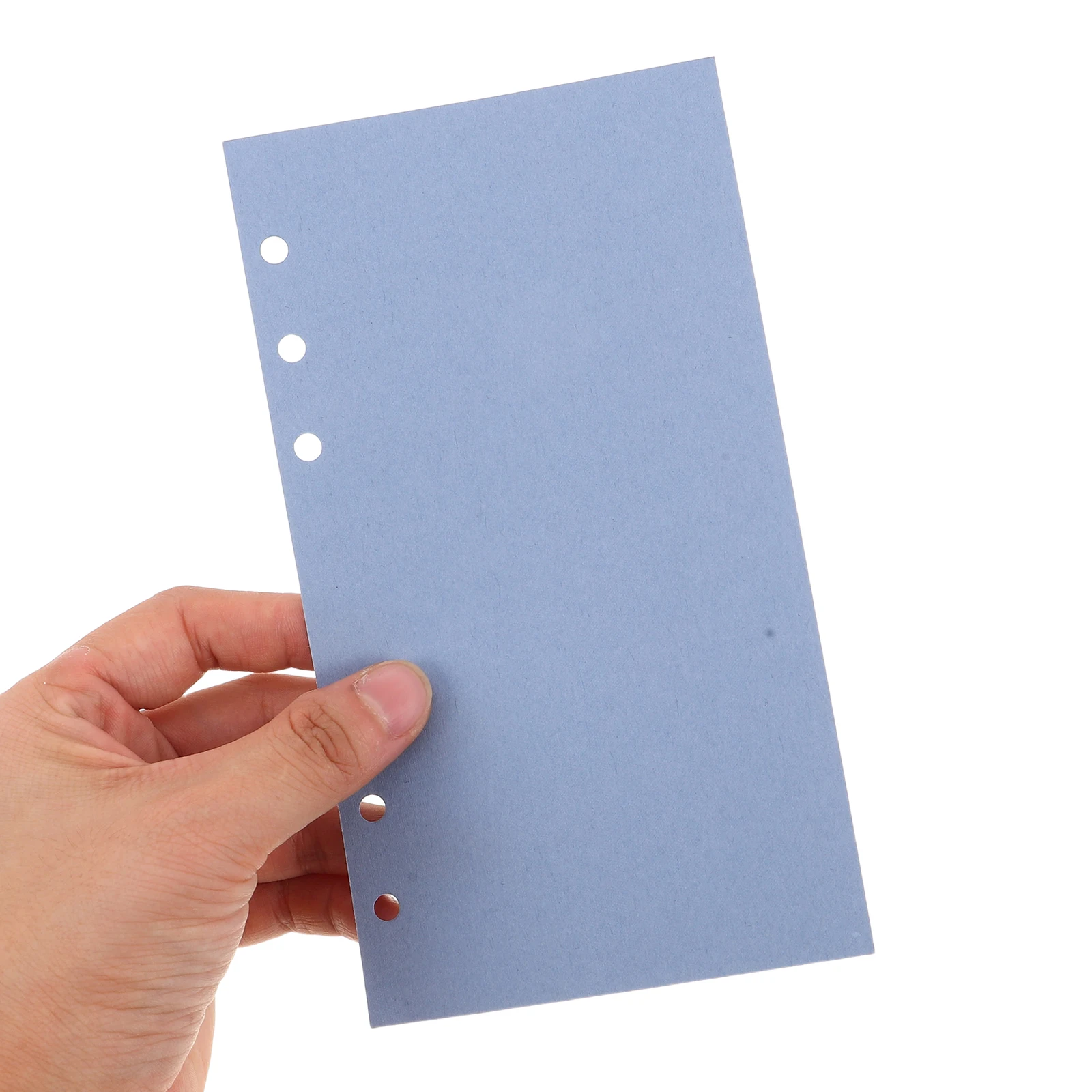 

40 Sheets Colored Writing A6 6-Hole Punched Loose Leaf Refills For Planner Notebook Binder Journal Filler Paper Stationery A6