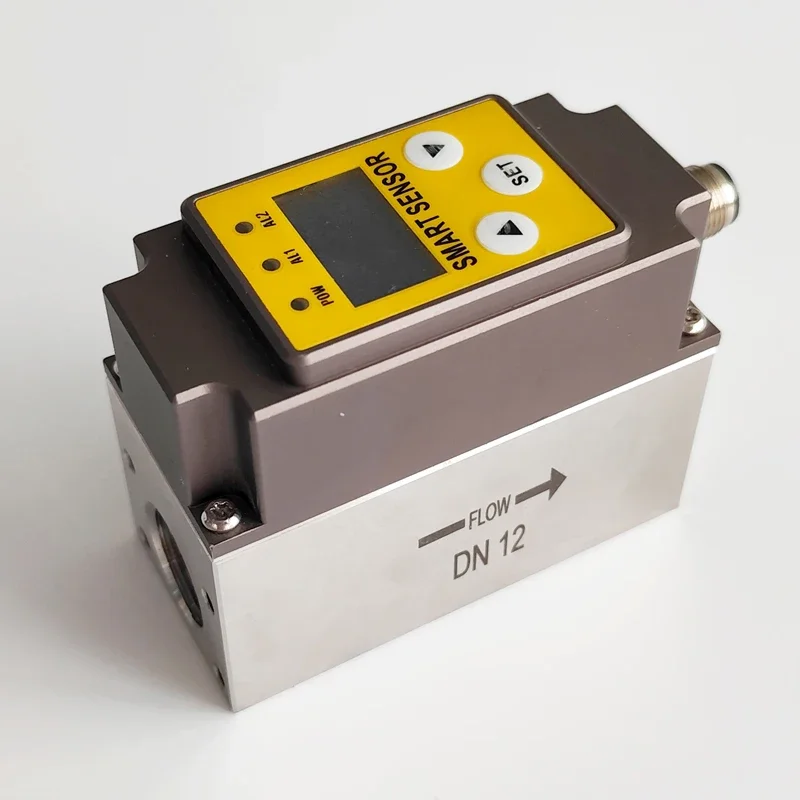 DN15/20/25 Compact Digital Stainless Steel Micro Turbine Flowmeter OLED Display Sensor for Liquid Customizable for Water Oil OEM