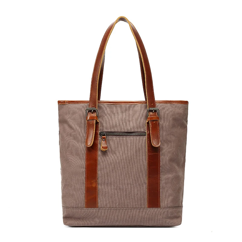 Canvas bag slung one-shouldered lady slant bag waterproof splash