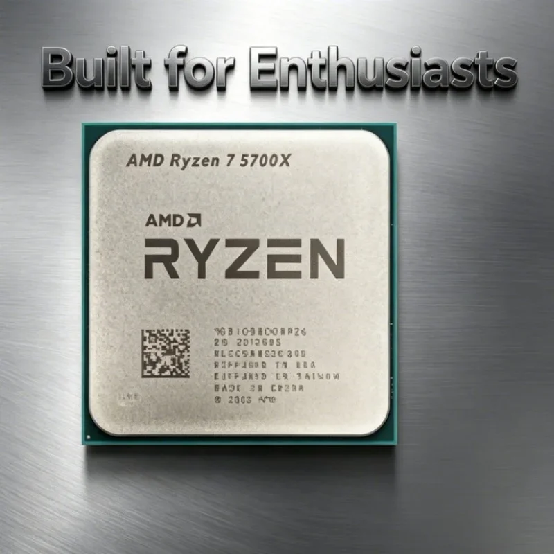 AMD Ryzen 7 5700X Rendering Streaming CPU 8 Core 16 Thread 4.6GHz 65W 7nm AM4 Desktop Gaming Processor 32MB L3 Cache