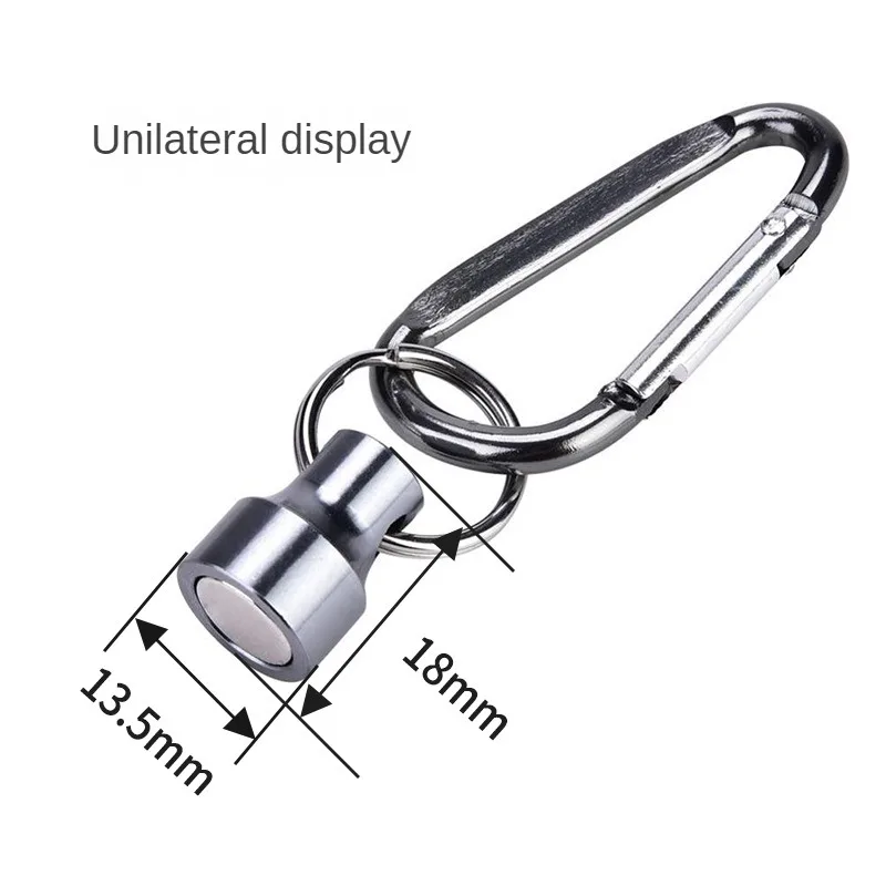 Carp Fishing Imans Tool Release Holder Fly Fishing Retractor Net Release Clip With Keychain Carabiner Fishing Clip Pesca