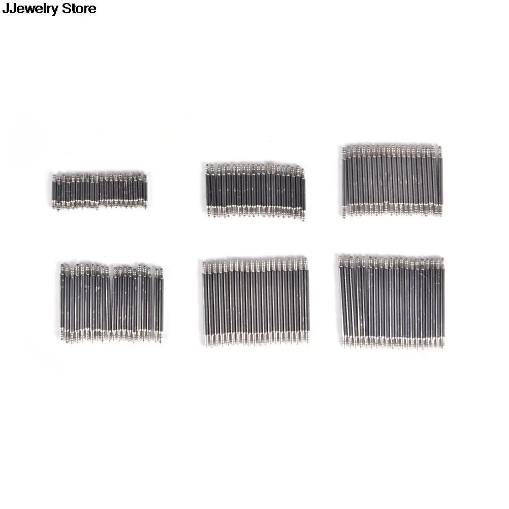 20PCS Watch Band Link Stainless Steel Spring Pin Bar Repair Strapping Parts Pins Watchmaker 20mm 12mm 16mm 18mm 8mm 22mm