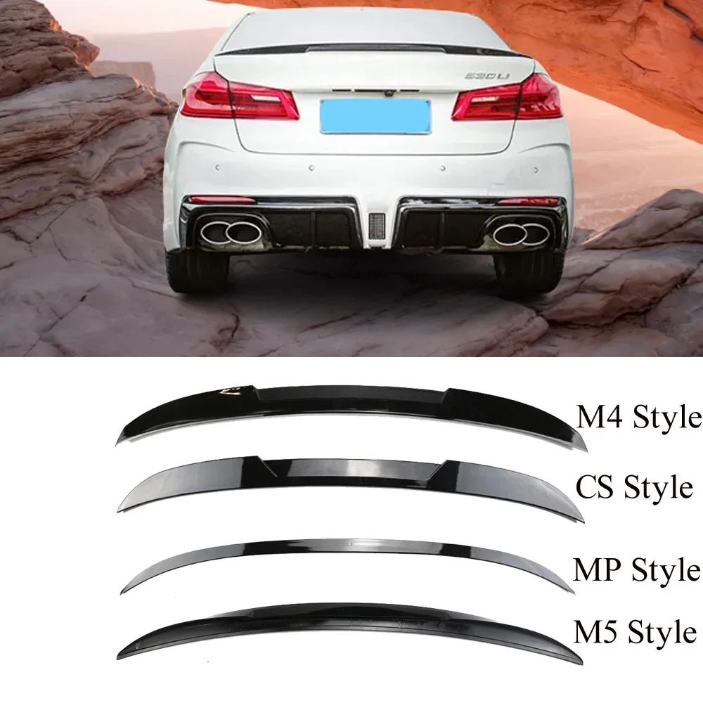 

Car Rear Roof Spoiler Wing Tail For BMW 5 Series G30 G38 2018-IN ABS Plastick Racing Sport Tuning Accessories