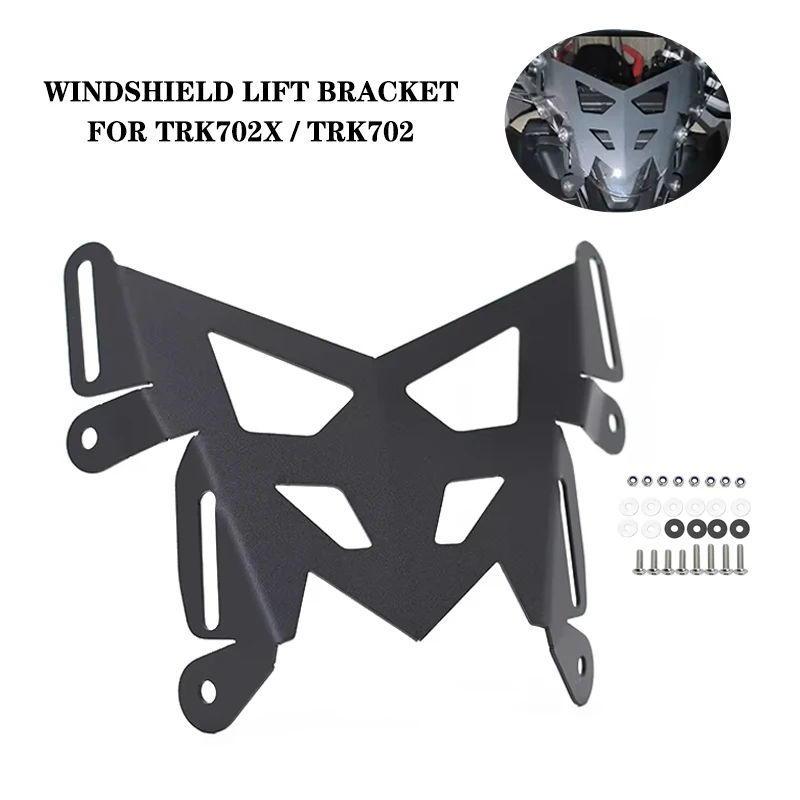 2024 für Benelli TRK 702X TRK702X TRK702 TRK 702 X Windschutzscheibe Windschutzscheibe Lift Halterung Bewegen Up Control Teller Hebe Hebel