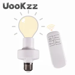 Minuterie intelligente à télécommande sans fil, support de lampe, maison, interrupteur multi-lumière, chambre de bébé, minuterie de chambre, 110V, 220V