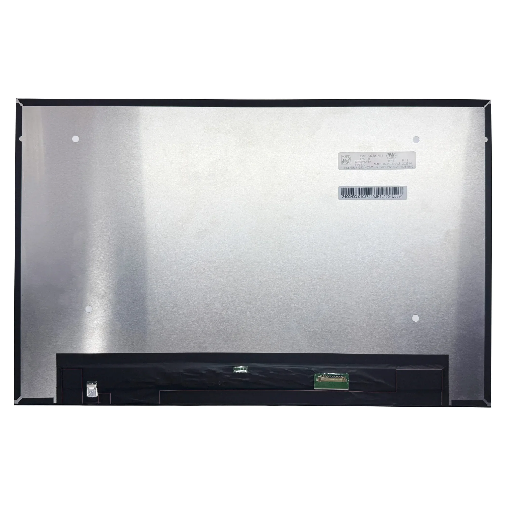 16.0'' M160NW4A R1 Laptop LCD Screen Display Panel Matrix 1920*1200 EDP 30 Pins