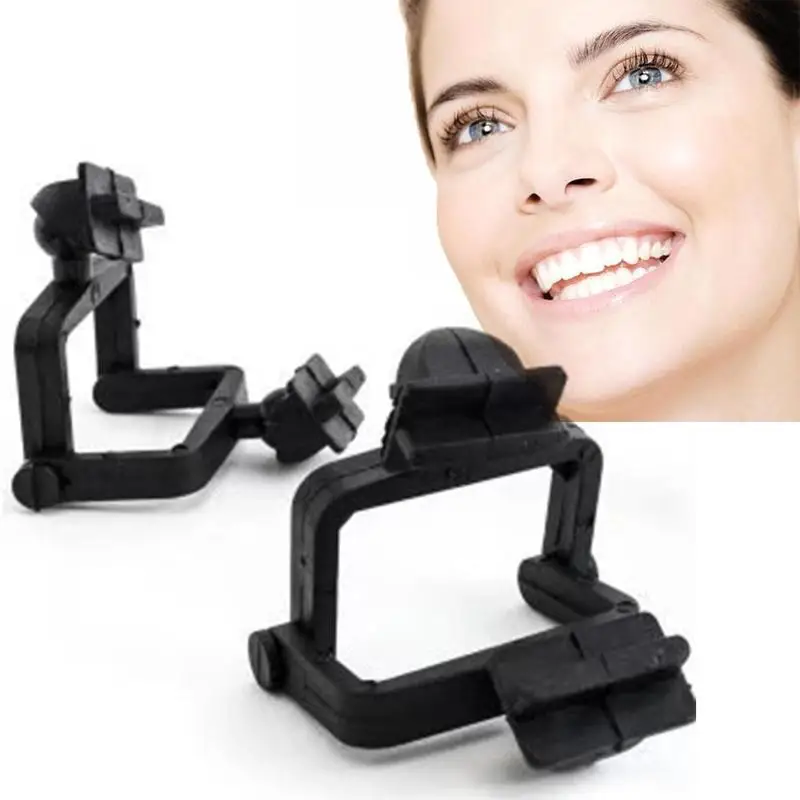 100 Pcs Dental Lab Disposable Plastic Articulator Black Articulator with Long Short Neck