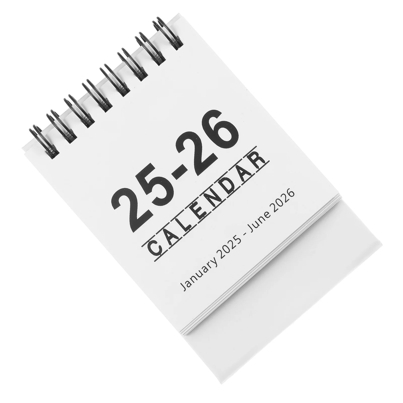 2025 -2026 Mini Desk Calendar Makeup Advent Calendars White Paper Desktop Office