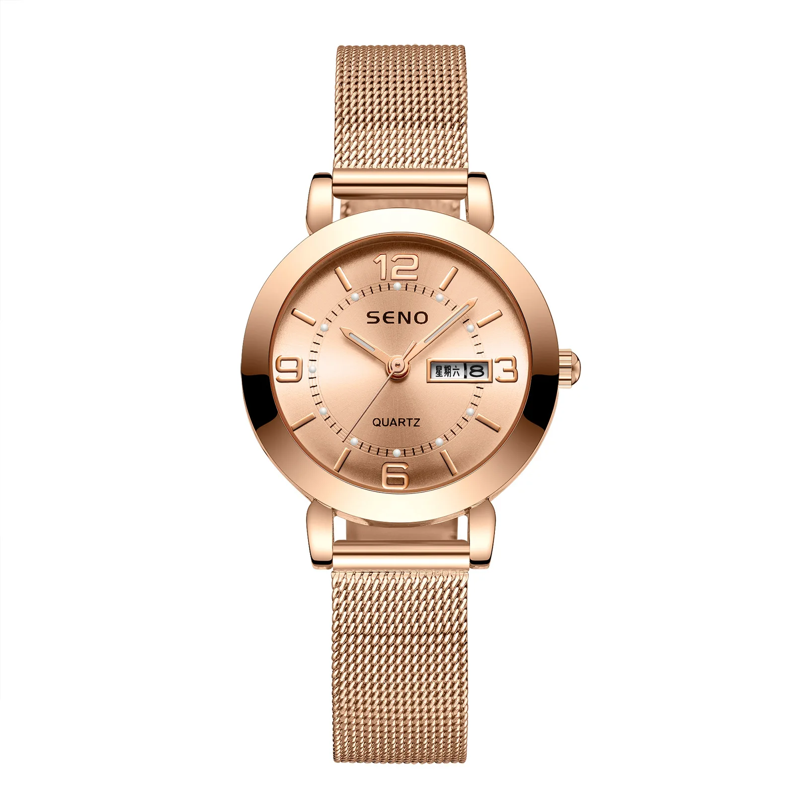 ساعات نسائية فاخرة من MAYZHISU ساعة يد نسائية بحزام فولاذي ماسي وساعة كلاسيكية للأعمال