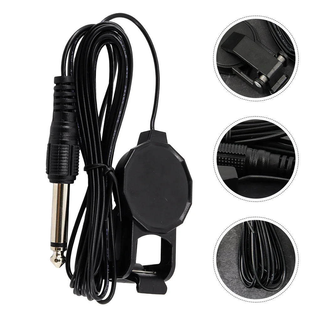 

Guitar Pickup Folk Guitar Clip-on Sound Pickup Durable Solid Material Instrument Parts Musical Accessories Plastic Pickups