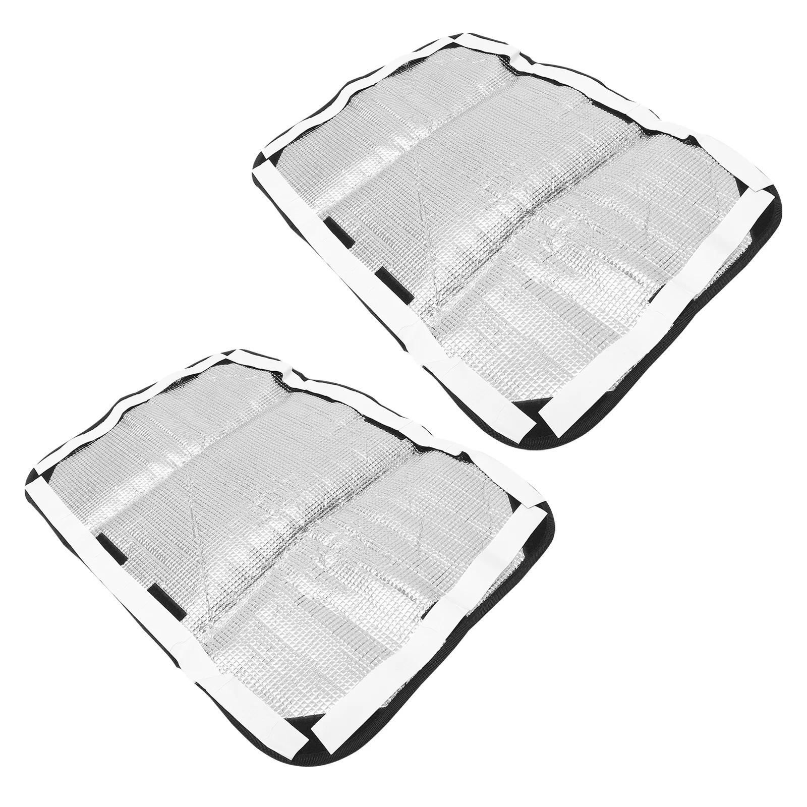 2 قطعة Rv نافذة ظلة غطاء نافذة الباب الظل الثقيلة حماية الشمس ل Rvs سريعة تناسب لا أدوات محمولة