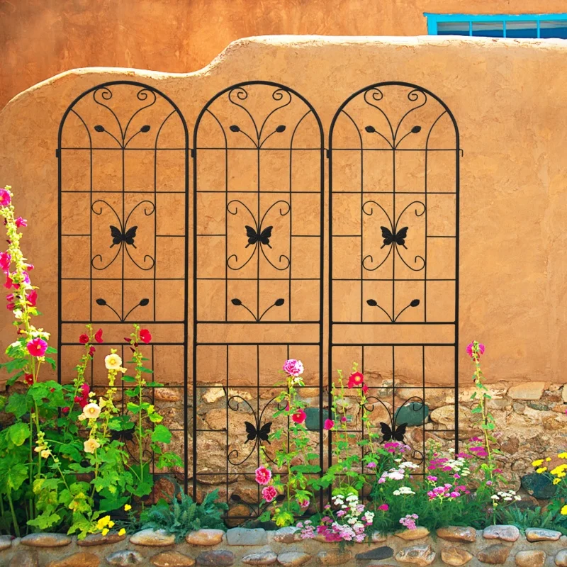 4 metal garden grilles 86.7 