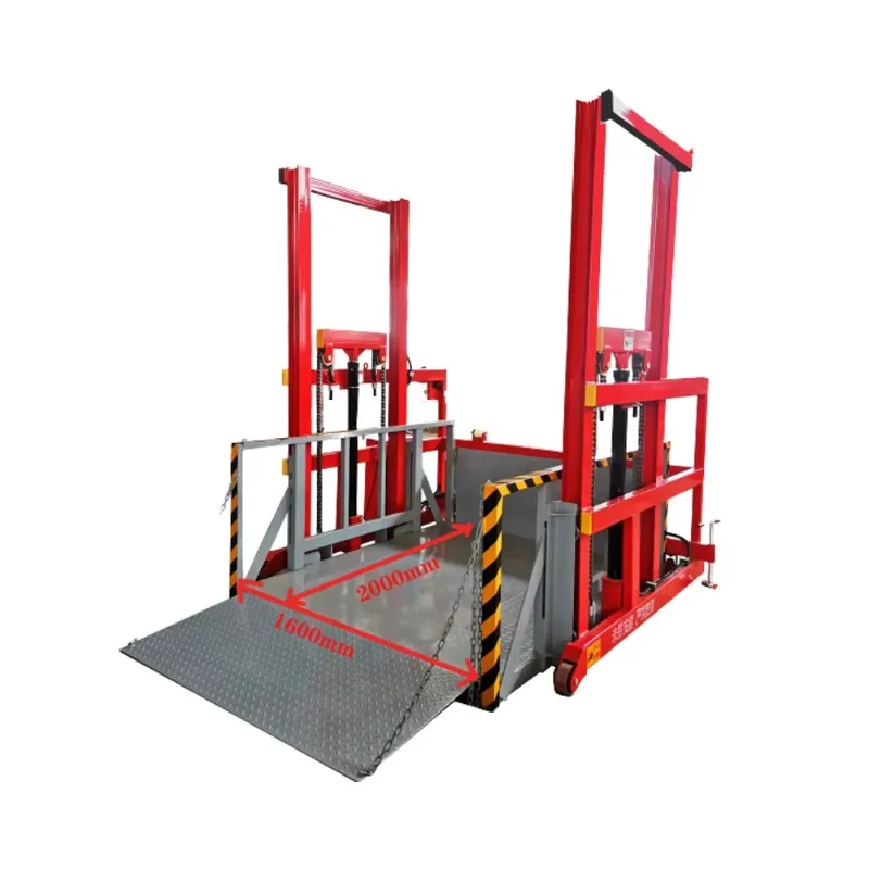 

High-performance warehouse, mobile handling equipment loading and unloading platform