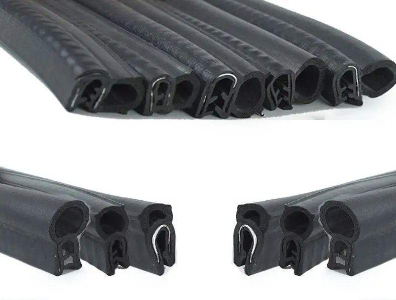 

2 м U-образная резиновая уплотнительная лента, уплотнительная лента для двери автомобиля, шкафа, звукоизоляционная уплотнительная лента для предотвращения столкновений, 20 разных моделей