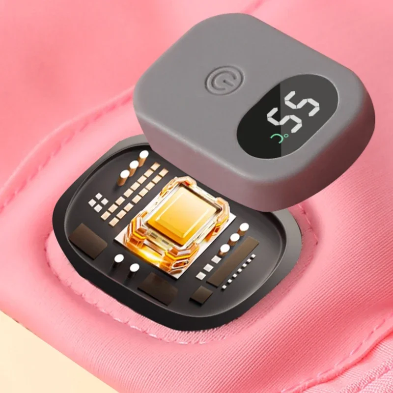 Smart Electric Heating Gloves Three Levels of Temperature Adjustment Waterproof Touch Screen Heated Gloves Suitable Warm Gloves