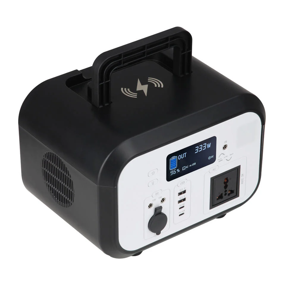 600W 1200W 1500W Outdoor Energy Supply Portable Energy Generator Home Power Supply AC/DC Charging Storage Solar Panel RV Port view 2