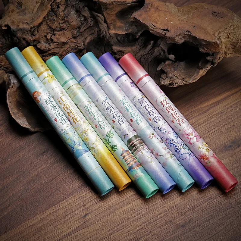 20 Sticks Incense Natural Lavender jasmine Green Tea Rose Multiple Flavors Aroma Clean Air Incense Stick Handmade Meditation