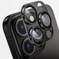 Metal Camera Lens Protector Glass For iPhone 16 15 14 13 Pro Max Mini Lens Funda For iPhone 16 Plus Full Cover Lens Camera Glass