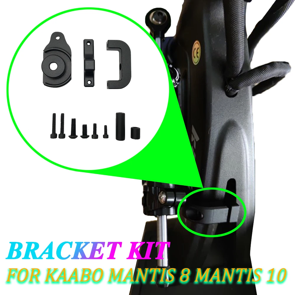 Directional Steering Damper Bracket kit Increase High Speed Stability Safety For KAABO Mantis 8 Mantis 10 Electric Scooter