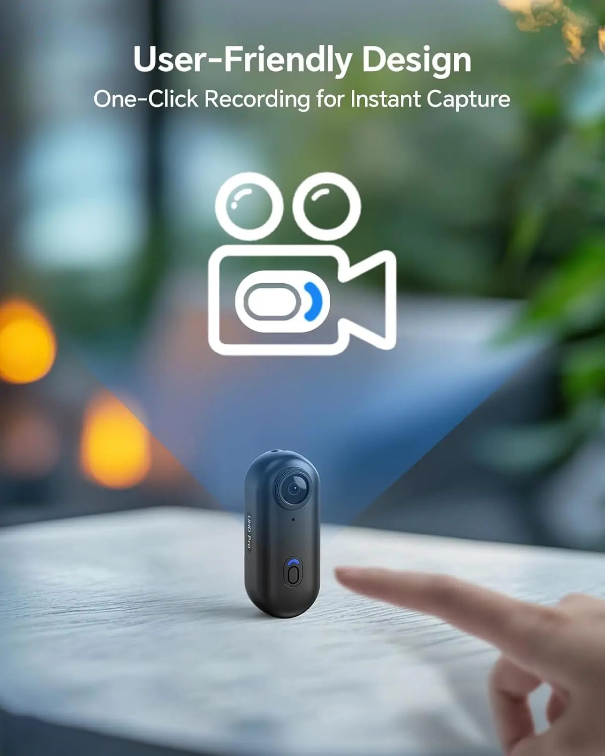 BOBLOV W4 미니 바디 카메라 1080P HD 128GB, 2시간 녹화 웨어러블 카메라, 야외 및 애완동물 산책을 위한 경량 핸즈프리