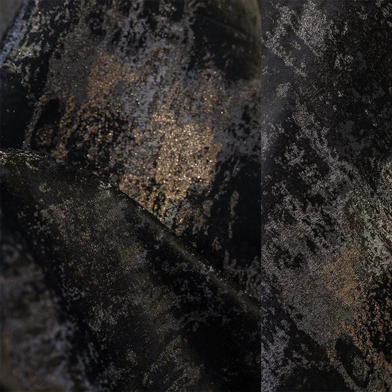 Bronzed Jacquard Fabric Vintage Hanfu Mamianqun Chinoiserie Designer Wholesale Cloth for Diy Sewing Polyester Material