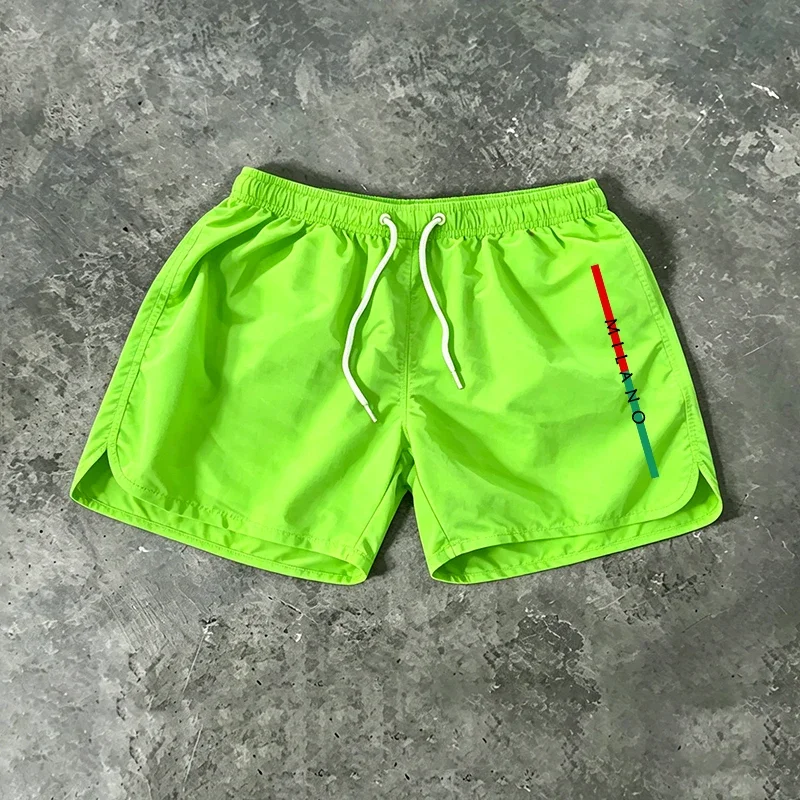 

Male Summer Running Cycling Fitness Shorts Italy Fashion Men's Board Shorts High Quality Beach Casual Fashion Short Pants