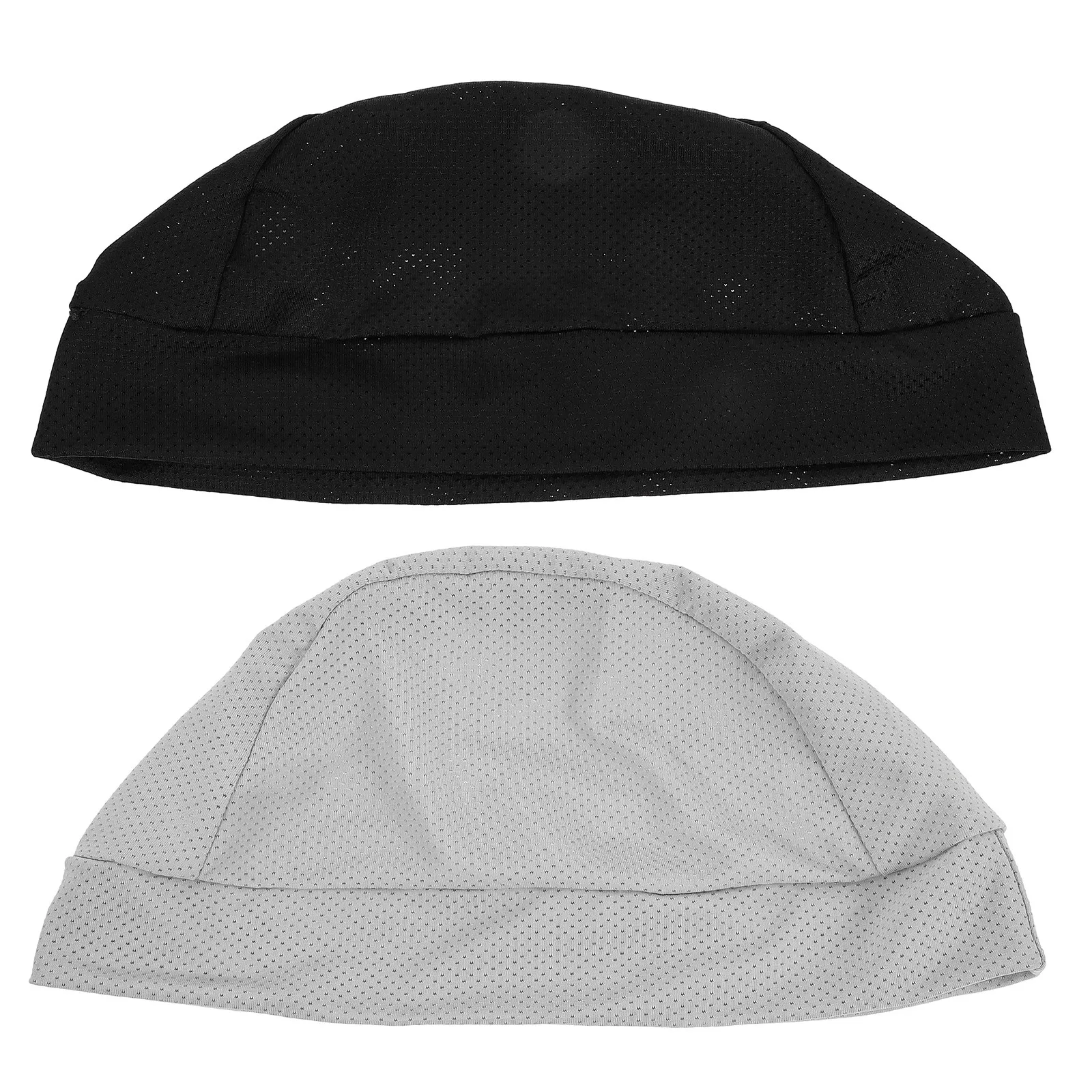 

2Pcs Comfortable Inner Liner Hat Breathable Stretchable for Bicycle Motorcycle Uv Resistant Warm Cozy Fit All