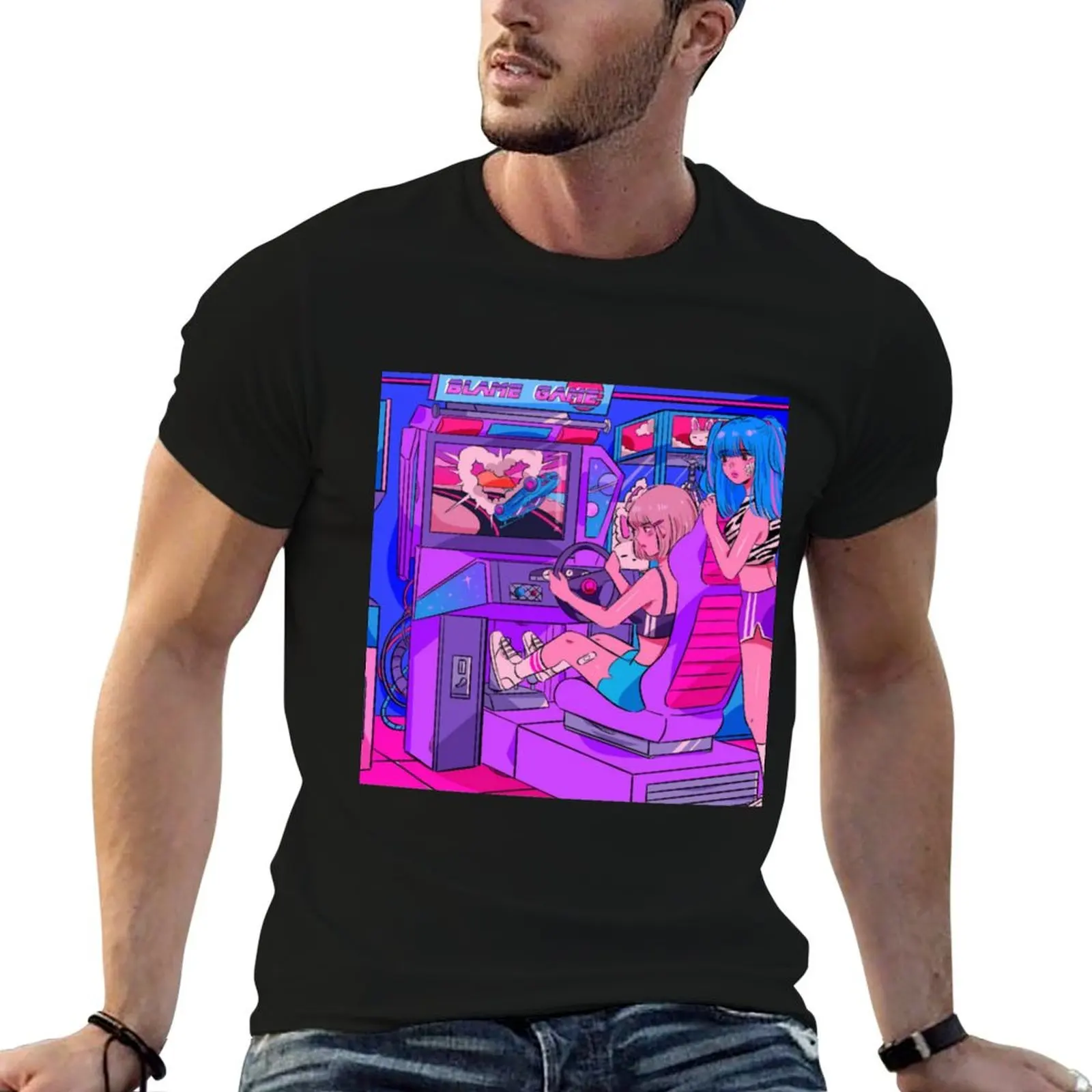

Beach Bunny Blame Game EP cover sticker T-Shirt graphic t shirts for man man t shirt designer man t shirt luxury T-shirt