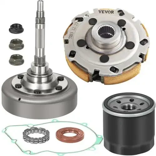 Wet Clutch Kits Assembly compatible with UTV ATV 500 700 MSU-500 MSU-700