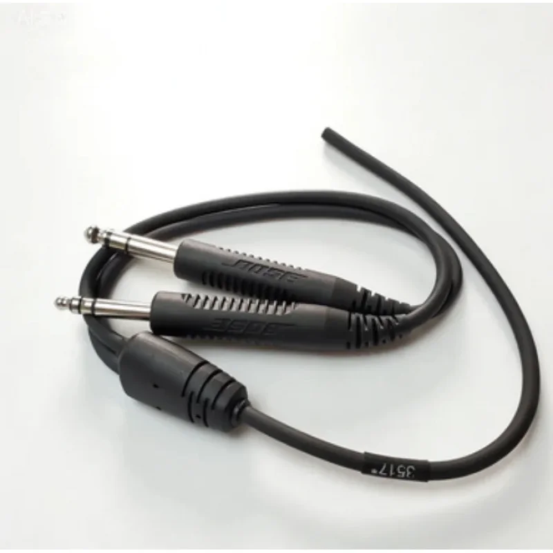 90% New Headphone Cable For Bose A20 Aviation Noise-Cancelling Headphones 6PIN Dual Plug