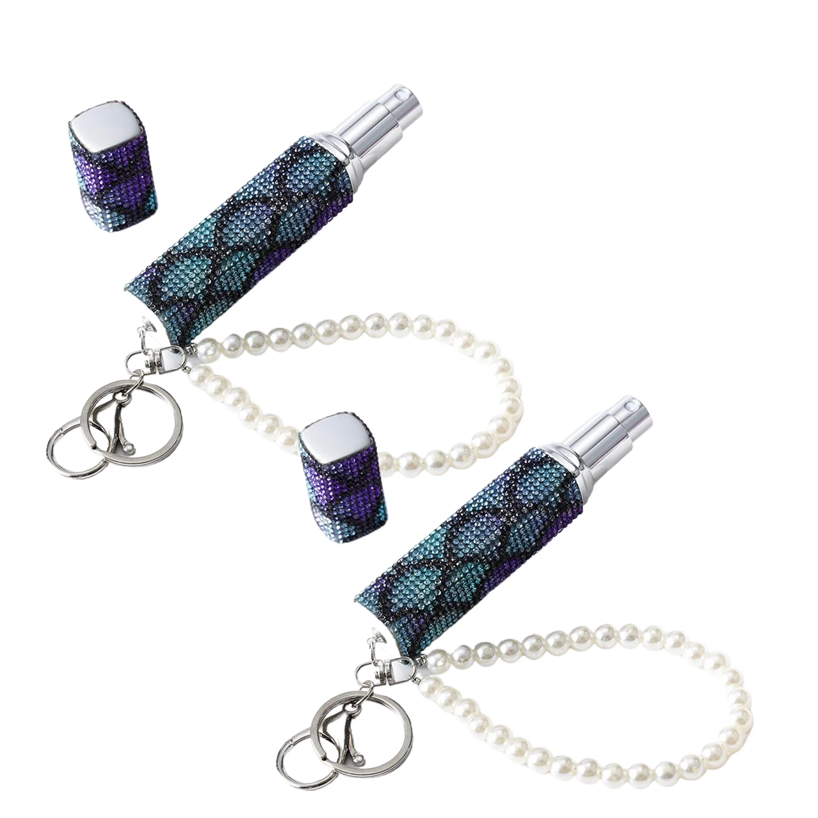 Diamond creative hot selling girls’ perfume in bottles, spray key