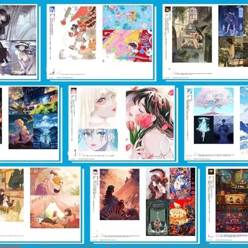 New VISIONS 2025 Pixiv Illustration Yearbook Artbook Album