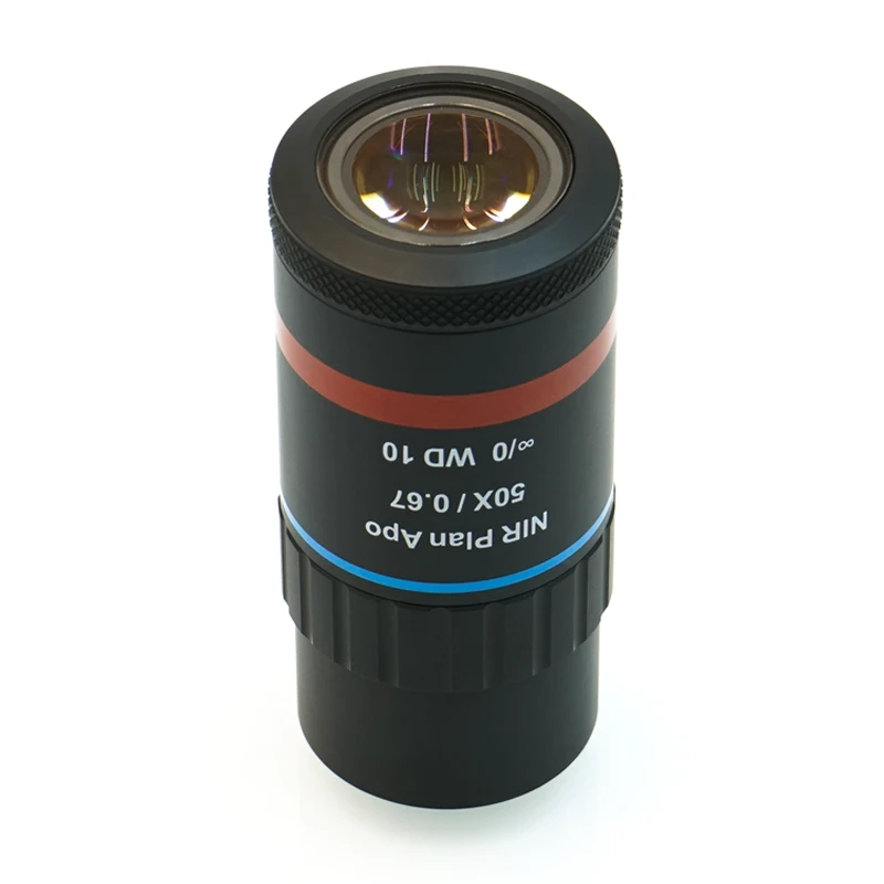 microscope achromatic lens 50x magnification OEM microscope lens