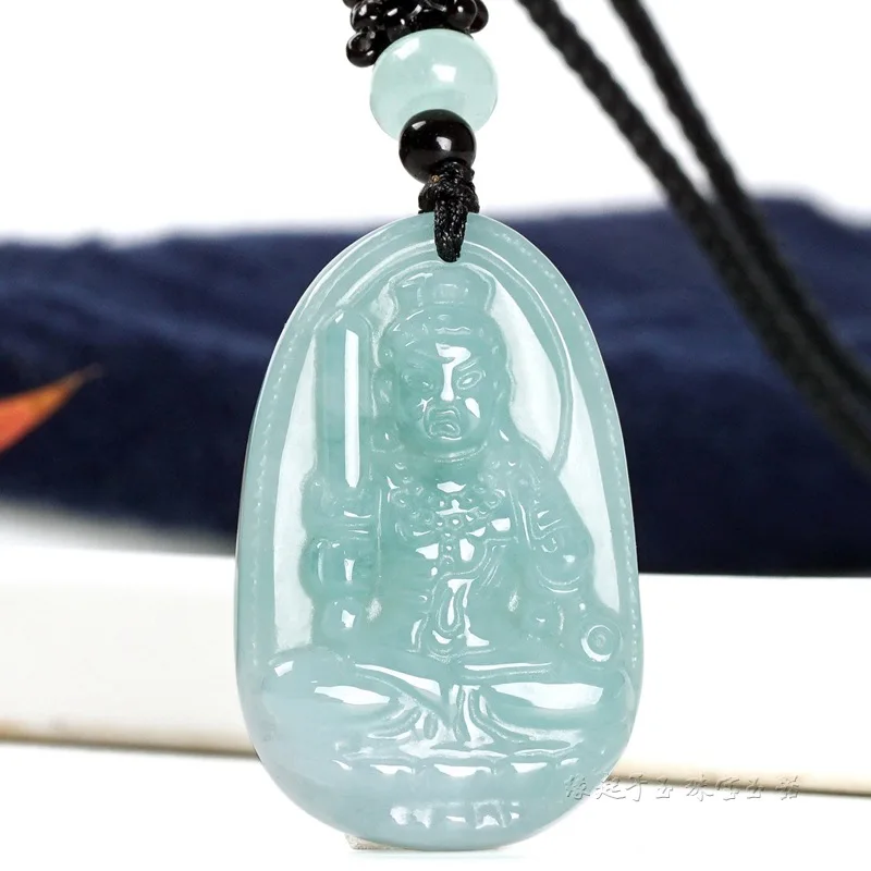 Natural Myanmar A Grade Jade Guardian Pendant Zodiac Sign Pendant Birth Buddha Jade Live Wholesale