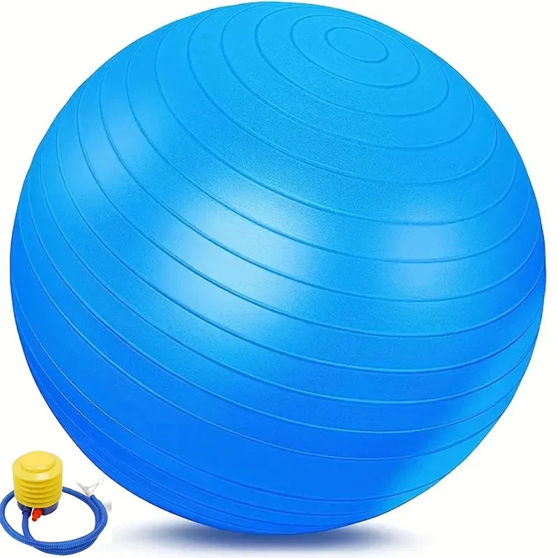 65CM PVC Fitness Balls Yoga Ball Thickened Explosion-proof Exercise Home Gym Pilates Equipment Balance Ball