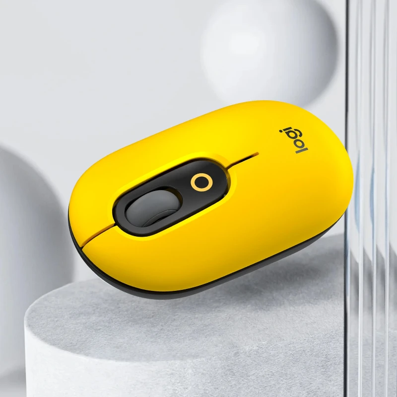 LogitechPOPwide Rubber Rollers Not Only Roll Smoothly, But Also Quietly and Quietly, Bringing A Comfortable Operating Experience