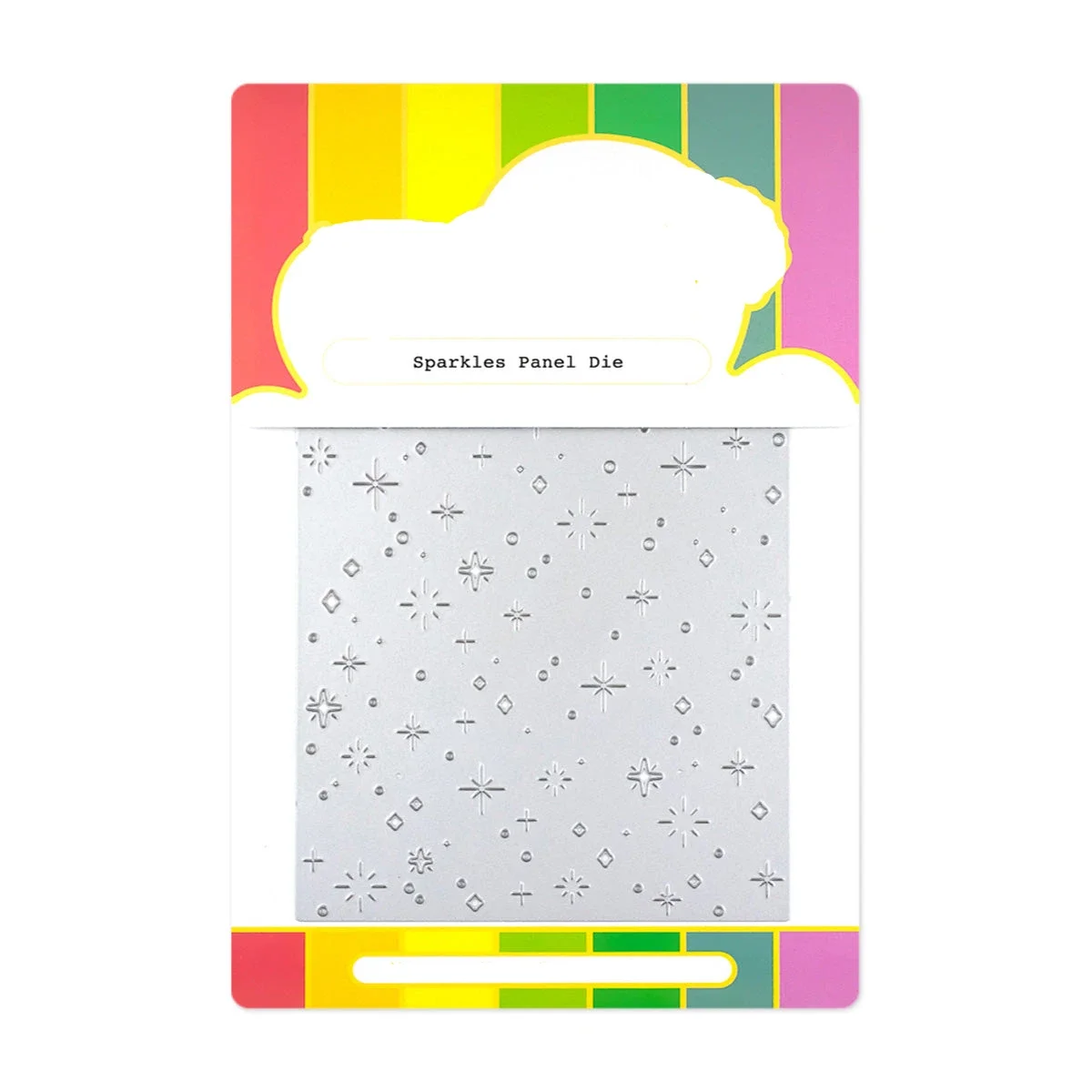 2024 New Sparkles Panel Stars Background Metal Cutting Dies and Scrapbooking For DIY Craft Greeting Card Making no Clear Stamps