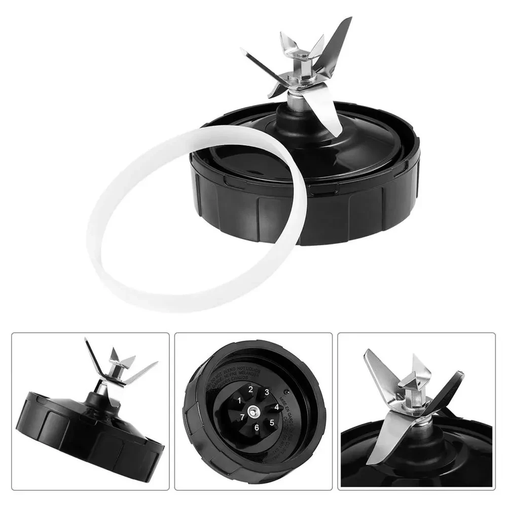7 Fins Extractor Blades for Blender Replacement Parts with Washer Rubber for Nutri BL486 BL642 N102 BL682 image 3
