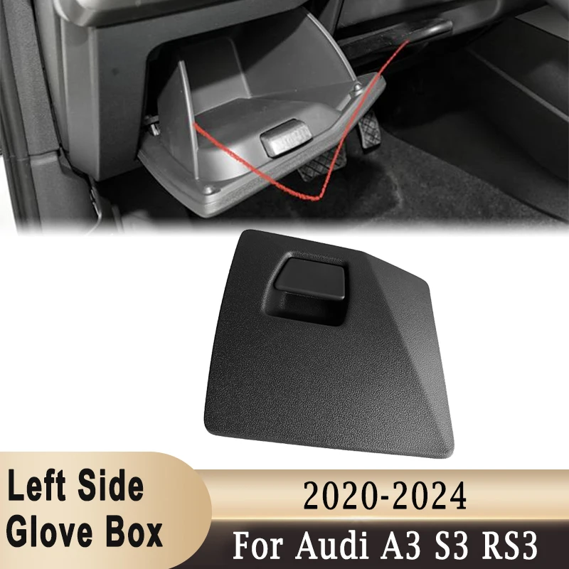 Left Driver Side Glove Box for Audi A3 S3 RS3 2022-2024 Interior Cash Storage Box Tray Replacement 8Y1863084A