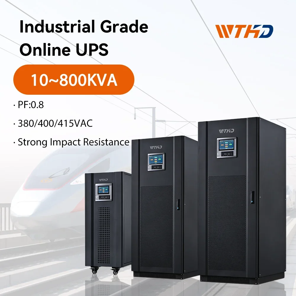 

Low Frequency Industrial Online 3 Phase UPS 10KVA 15KVA 20KVA 30KVA 40KVA 60KVA 100KVA UPS Price Backup UPS Power Supply