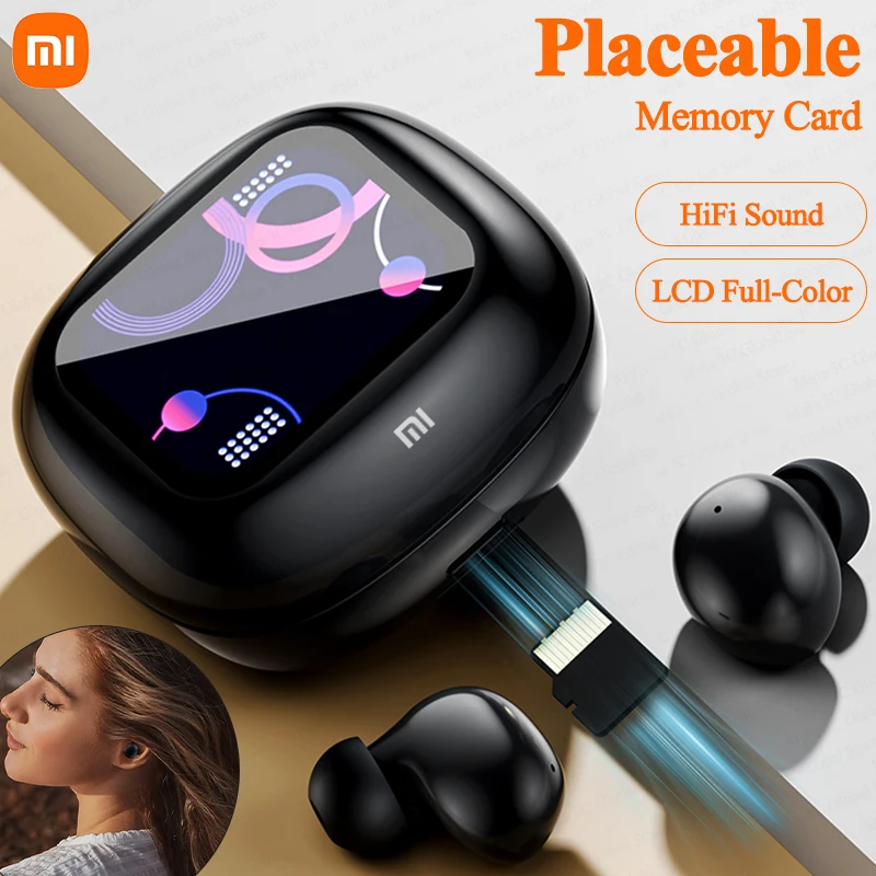 XIAOMI S09 Bluetooth5.4 Earbuds ANC In Ear Headphone HiFi Sound Sport Headest Noise Cancelling TWS Earphones With Mic For Phone