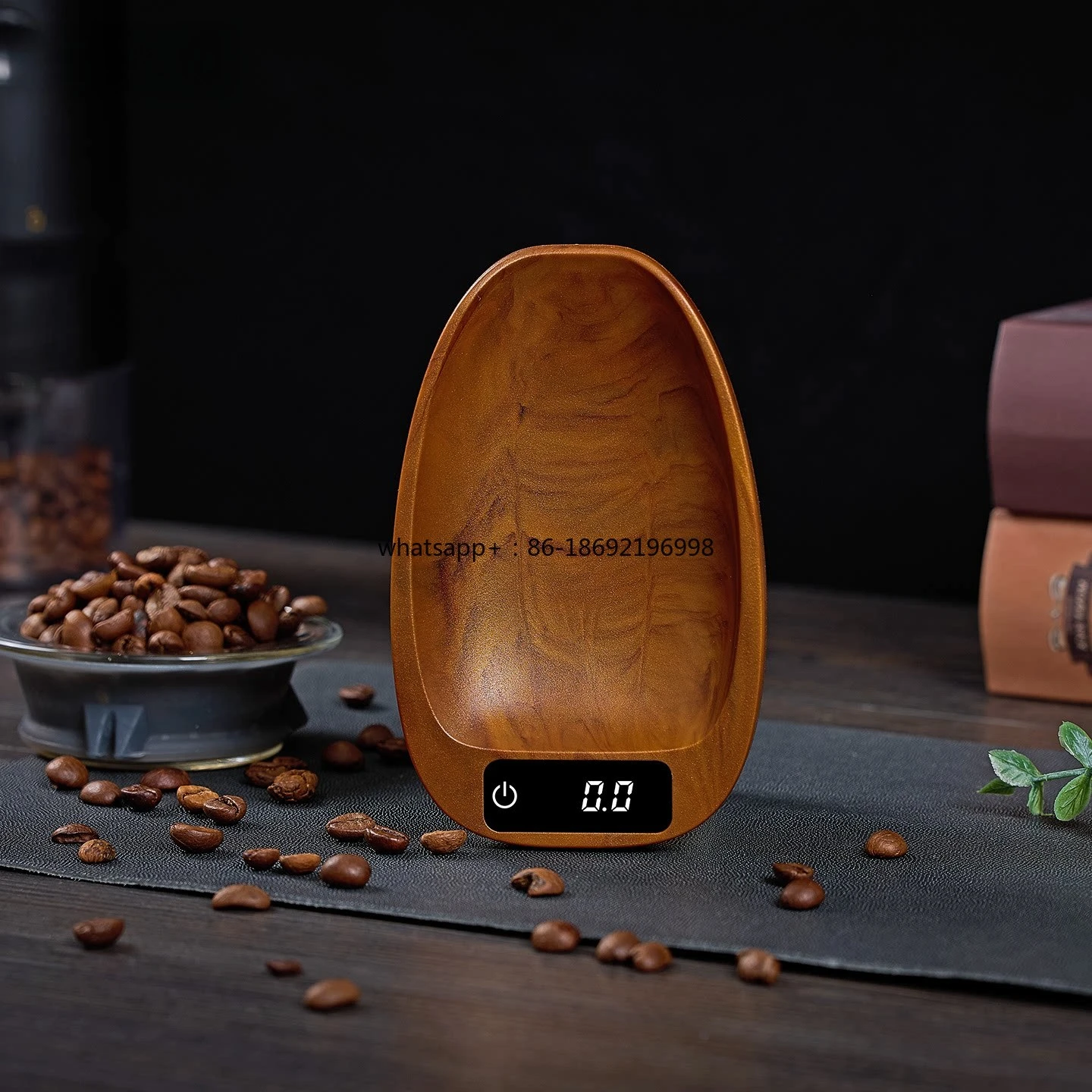 Tea Coffee Utensils - Handgebrouwen koffiebonenplaat Elektronische weegschaal Theeweegschaal Huishoudelijk