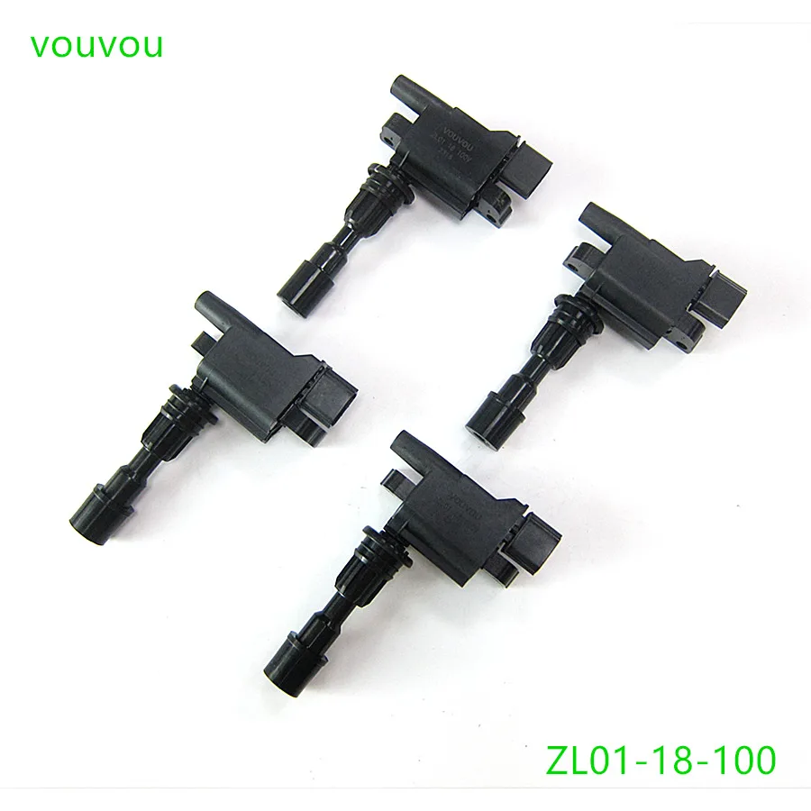 car accessories high quality ignition coil ZL01-18-100 for Mazda 323 family protege 1.6 1998-2006 BJ