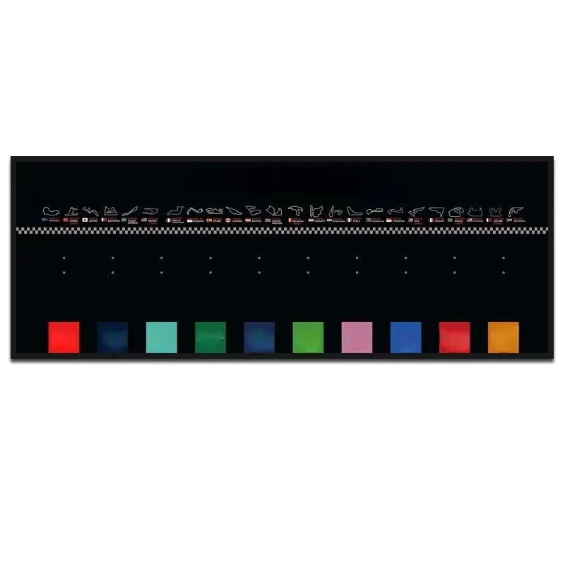 Displaywandbord voor Lego Speed Ultimate Formula 1, verzamelobjecten voor volwassenen voor Lego Car Wall Mount bouwstenen