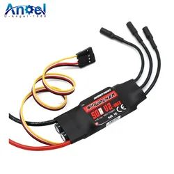 Hobbywing Brushless ESC 40A 50A 80A 100A V2 Drone ESC 2-4S Skywalker Speed Controller With BEC/UBEC For RC Quadcopter Helicopter