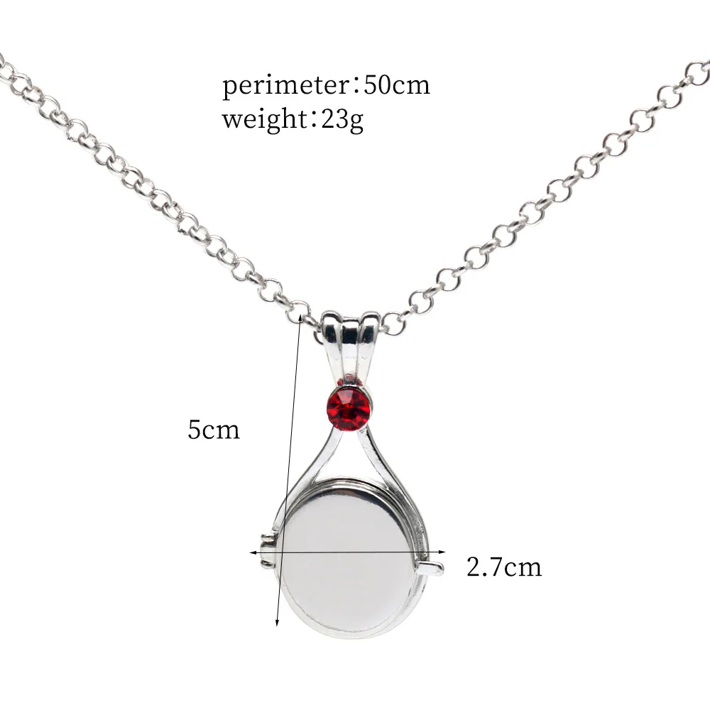 TV Show H2O Just Add Water Cosplay Necklace Mermaid Locket Pendant Necklace Women Men Choker Jewelry Lovers Gift view 5
