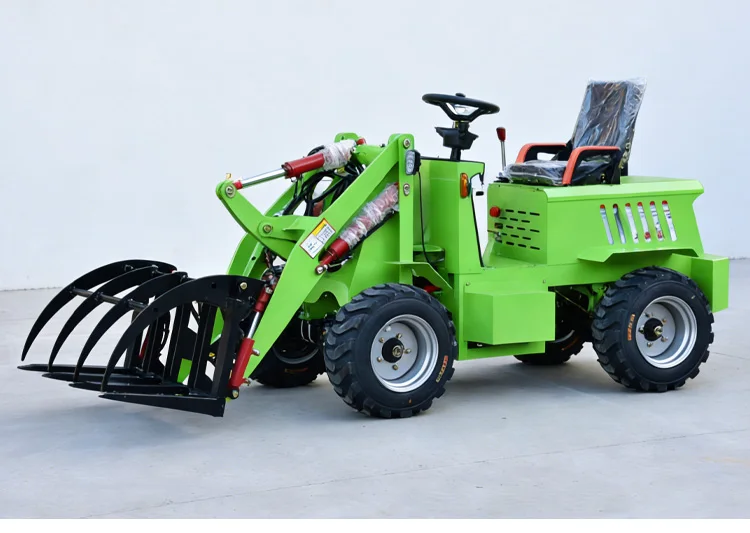 Elektrische Mini-Lader für den Haushalt, Elektrostapler für Baustellen und Bulldozer zur Reinigung von Viehmist auf Bauernhöfen – Detail 13