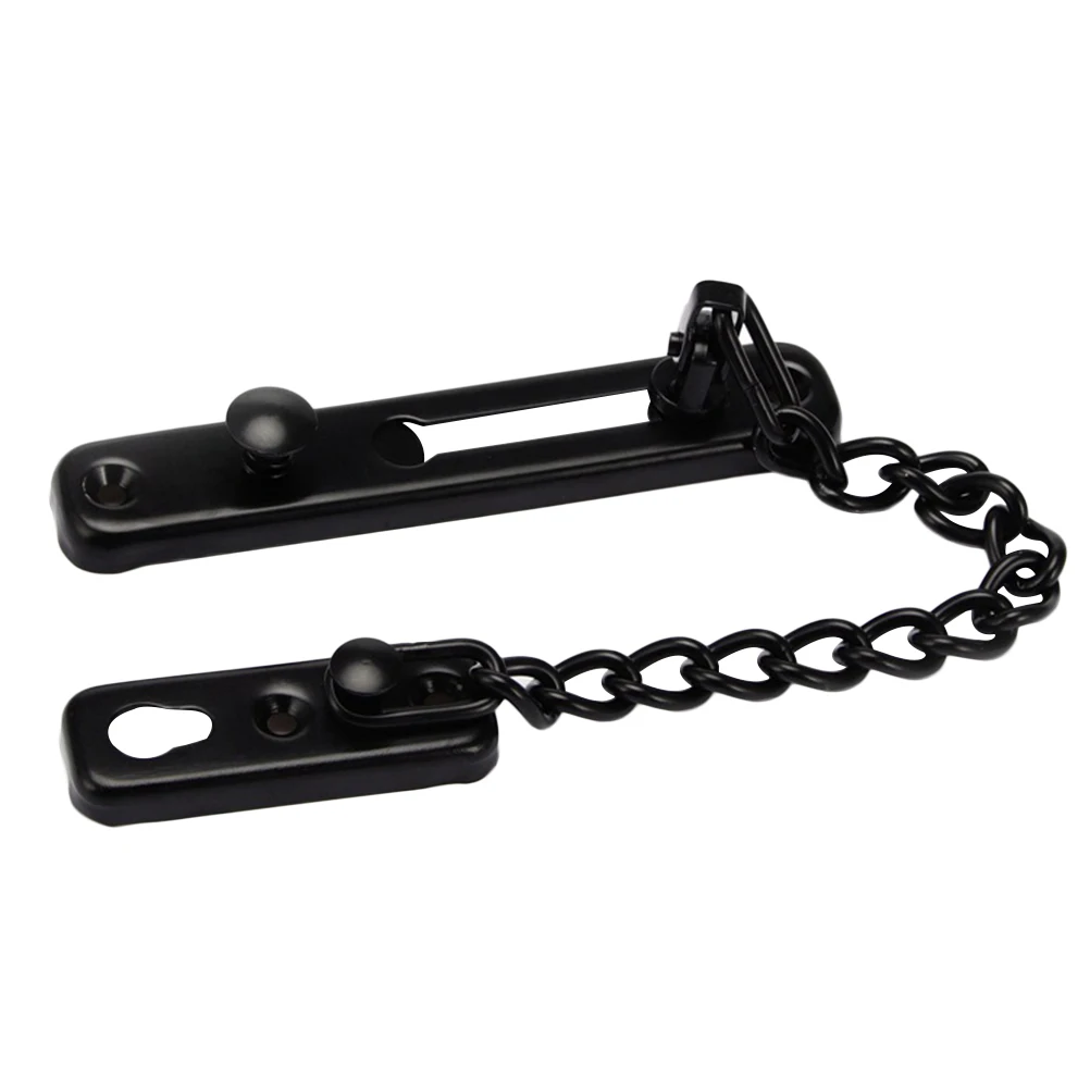 

Heavy Duty Chain Guard Lock for Safety Protection Stainless SteelLatch Door Extruded Chain Secure Ventilation View Door Lock