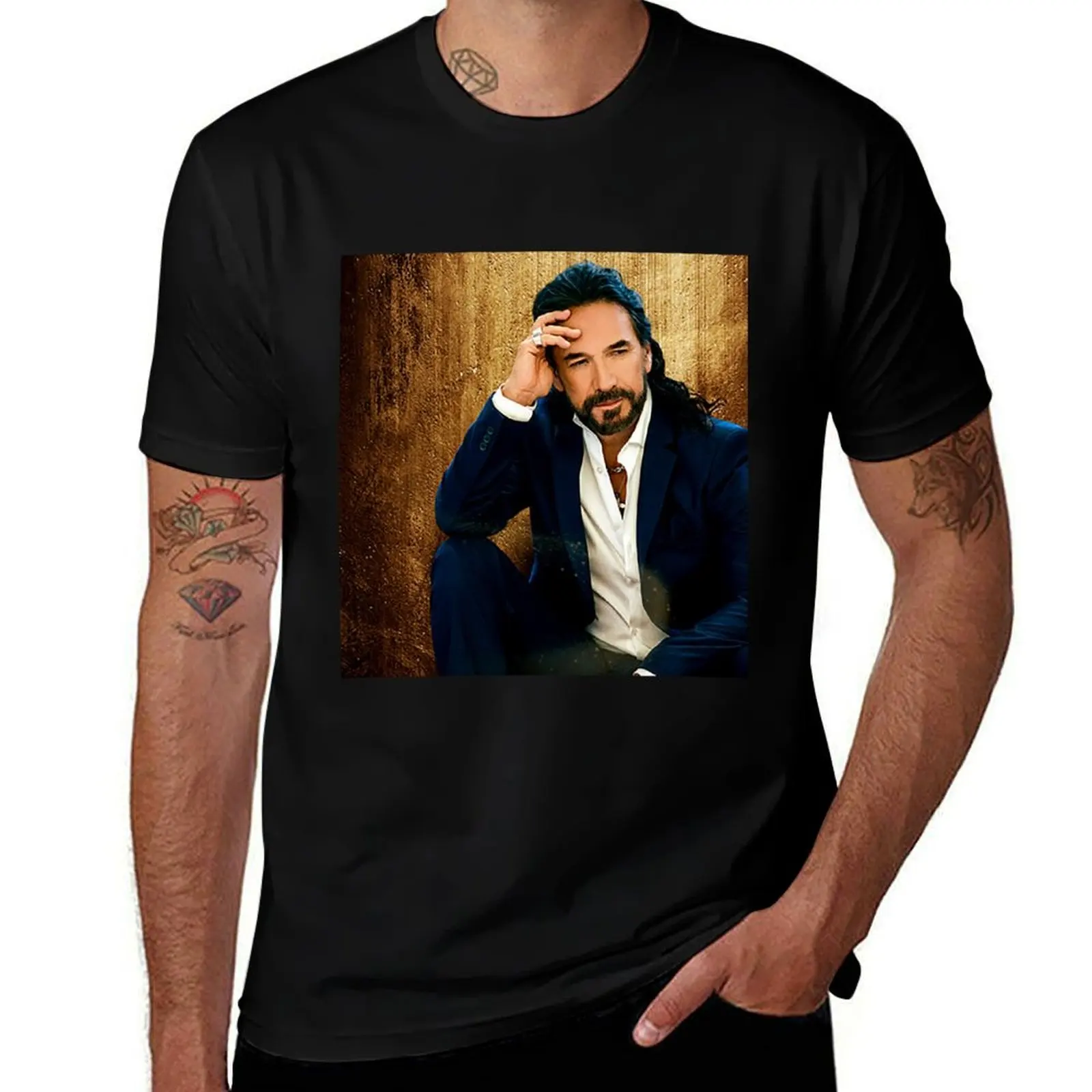 pra3 Marco Antonio tiwi Solis norma tour 2020 T-Shirt Fashion Casual Short Sleeve Top T-Shirt